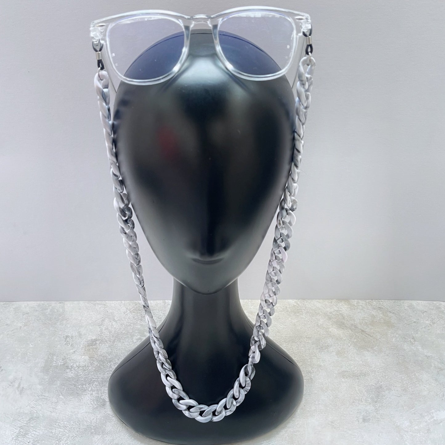 Lynkylynks eyewear chain works with most glasses—no need for special attachments
Available in multiple colours and designs
Lynkylynks are stylish glasses chains, durable for hands-free convenience
Perfect for busy lifestyles, our glasses accessories are made with love in the UK
•  Trendy eyewear chain
•  Minimalist glasses chain
•  Vintage eyeglasses chain
•  Fashionable sunglasses chain
•  Boho eyewear accessory

•  Durable eyewear chain
•  Lightweight glasses chain
•  Adjustable eyewear accessory
