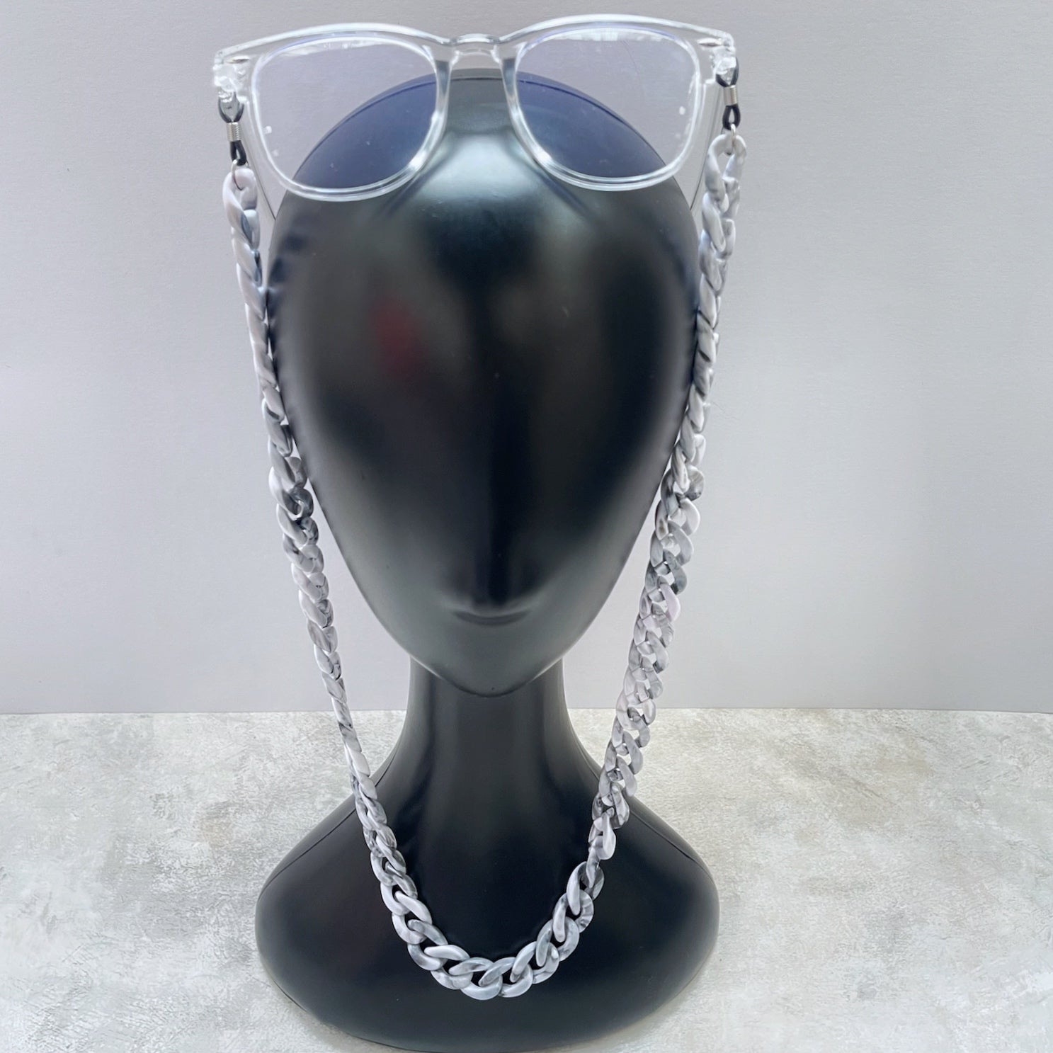 Lynkylynks eyewear chain works with most glasses—no need for special attachments
Available in multiple colours and designs
Lynkylynks are stylish glasses chains, durable for hands-free convenience
Perfect for busy lifestyles, our glasses accessories are made with love in the UK
•  Trendy eyewear chain
•  Minimalist glasses chain
•  Vintage eyeglasses chain
•  Fashionable sunglasses chain
•  Boho eyewear accessory

•  Durable eyewear chain
•  Lightweight glasses chain
•  Adjustable eyewear accessory
