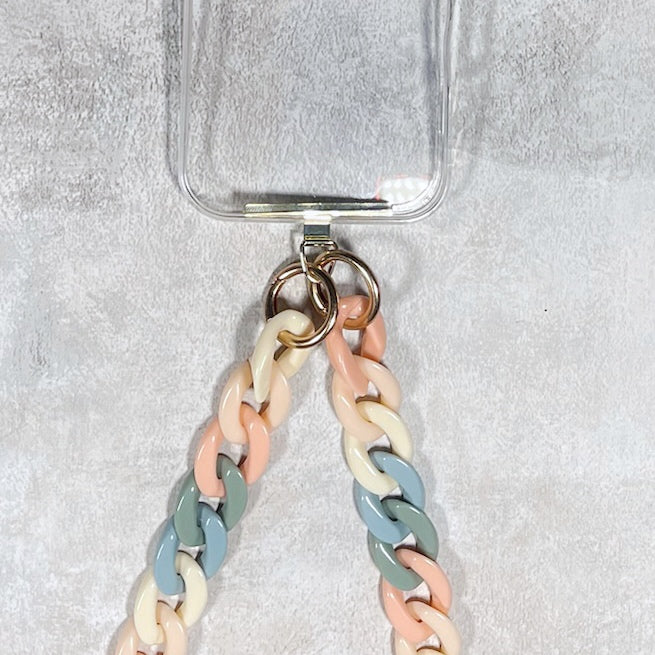 Phone strap
Phone chain
Phone lanyard
Phone charm
Phone accessory


Works with most phone cases —no need to replace yours
Our phone strap gives hands-free convenience, perfect for busy lifestyles
Available in countless colours and designs to personalise your look
Our phone strap is made with love in the UK 