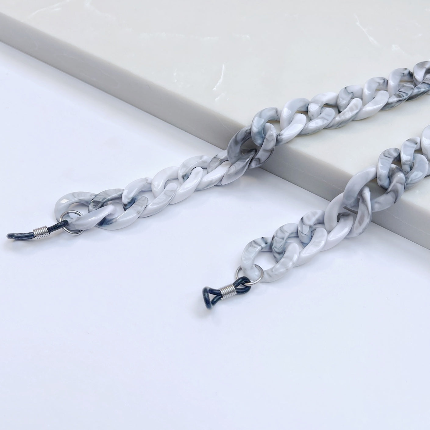 Lynkylynks eyewear chain works with most glasses—no need for special attachments
Available in multiple colours and designs
Lynkylynks are stylish glasses chains, durable for hands-free convenience
Perfect for busy lifestyles, our glasses accessories are made with love in the UK
•  Trendy eyewear chain
•  Minimalist glasses chain
•  Vintage eyeglasses chain
•  Fashionable sunglasses chain
•  Boho eyewear accessory

•  Durable eyewear chain
•  Lightweight glasses chain
•  Adjustable eyewear accessory
